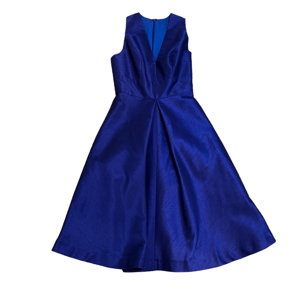 ALFRED SUNG Blue Midi Dress